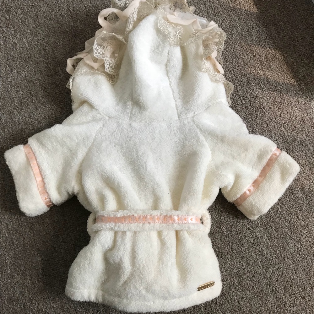 NWT Dog clothes Moshiqa Principessa Dog Bathrobe - Picture 7 of 8